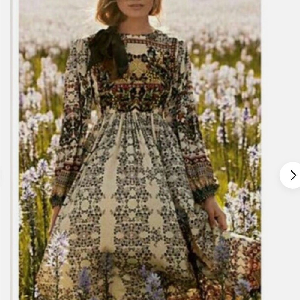 Anthropologie Bhanuni Far Fields Dress